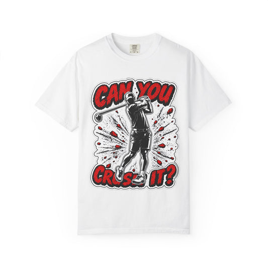 "Can You Crush It?" Golfers Tee