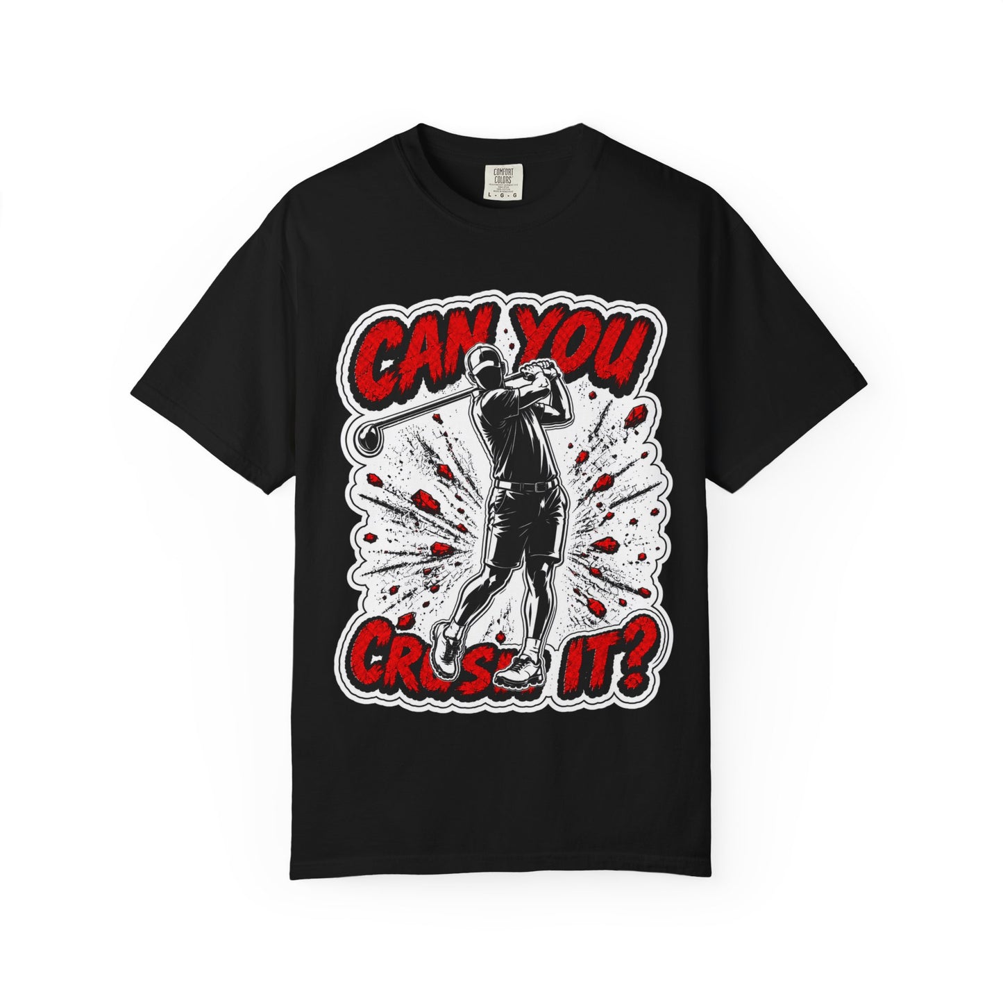 "Can You Crush It?" Golfers Tee