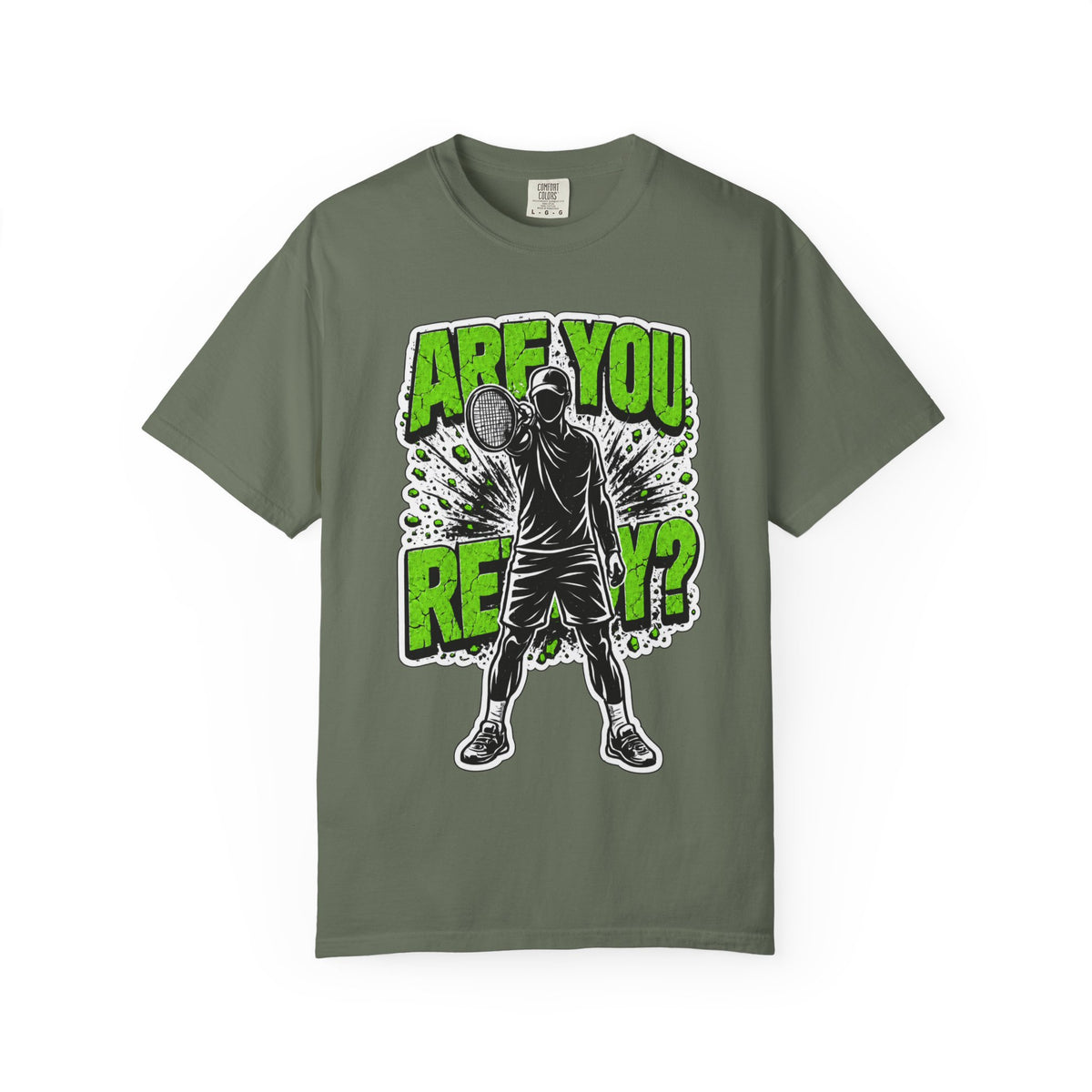 "Are You Ready?" Tennis Tee